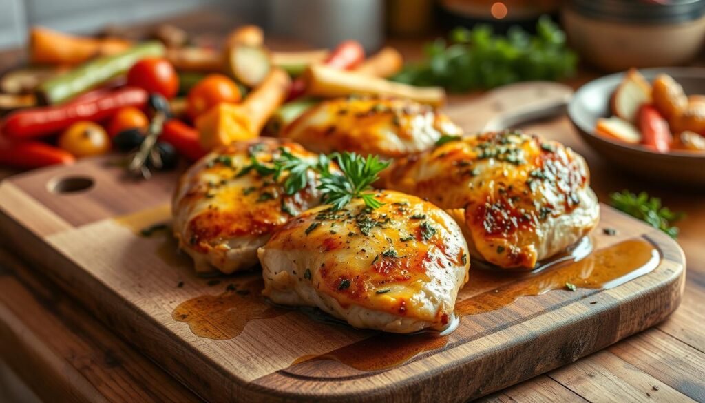 Baked chicken breasts