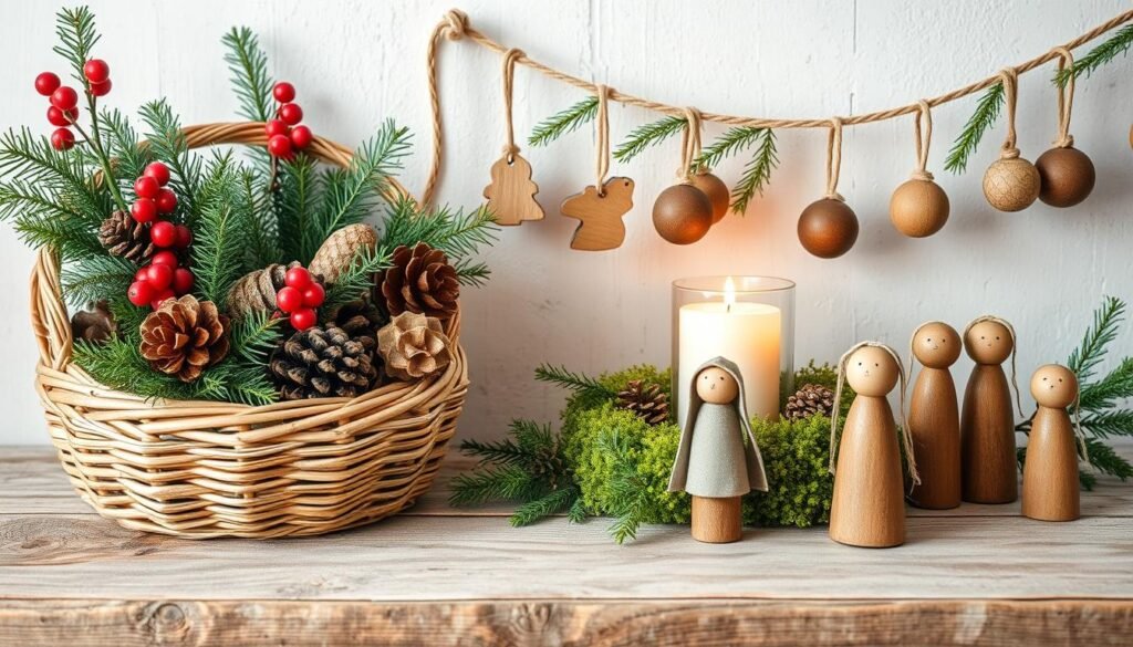 natural Christmas decorations