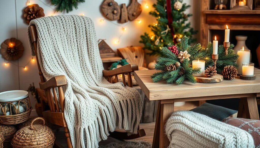 rustic winter crafts