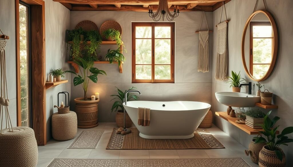 13 boho bathroom ideas