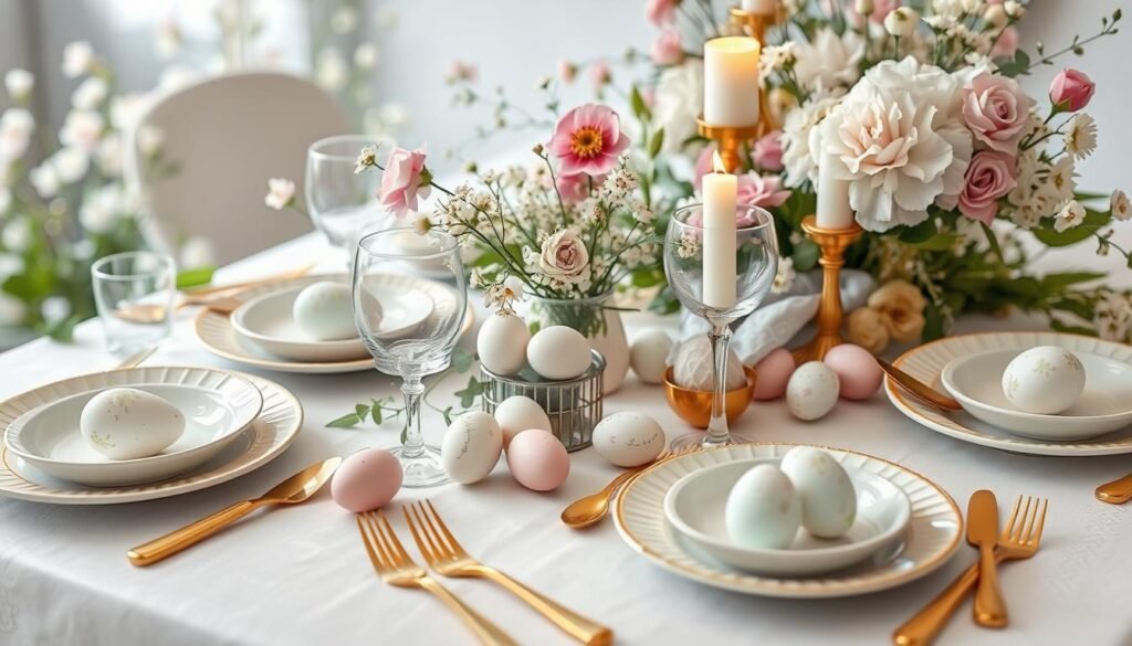 easter table setting