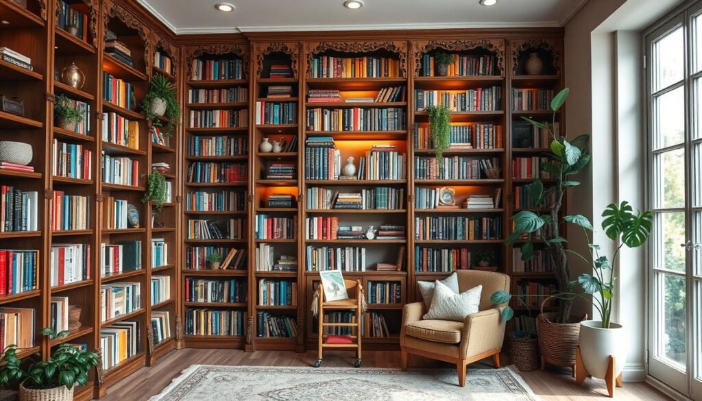 home library organization