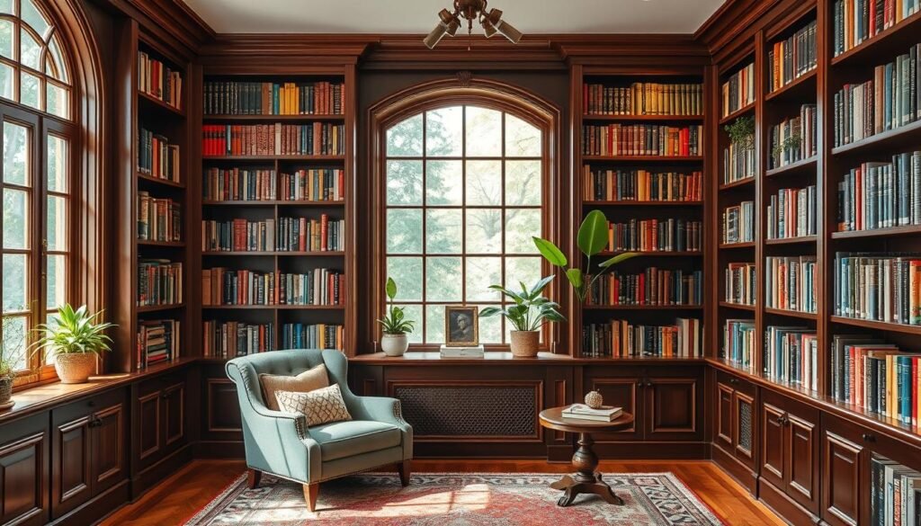 home library organization