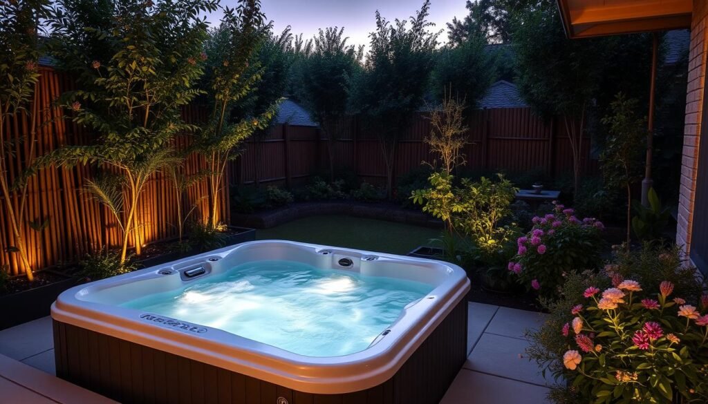 hot tub privacy