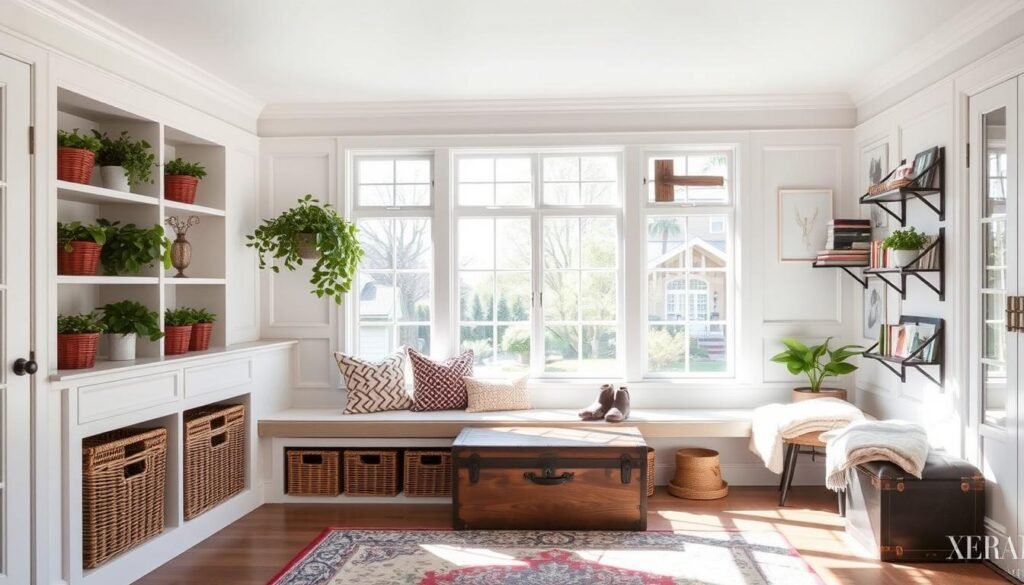 sunroom storage ideas