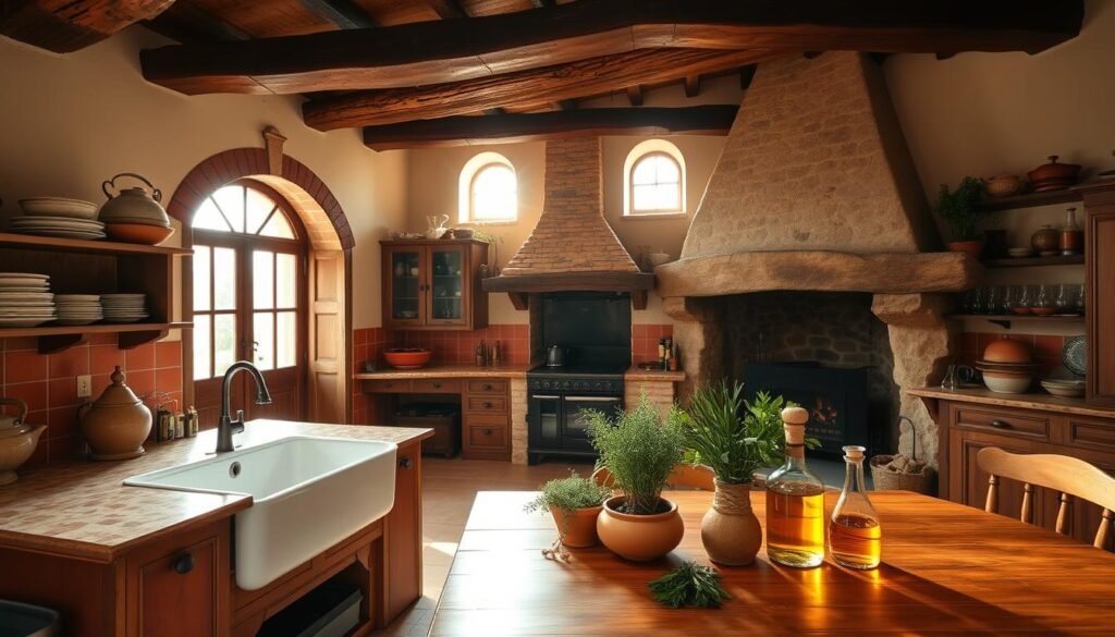 tuscan kitchen design