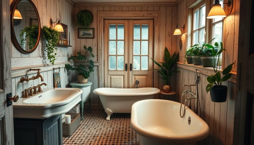 vintage bathroom decor